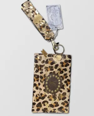 Jordan Wristlet Leopard