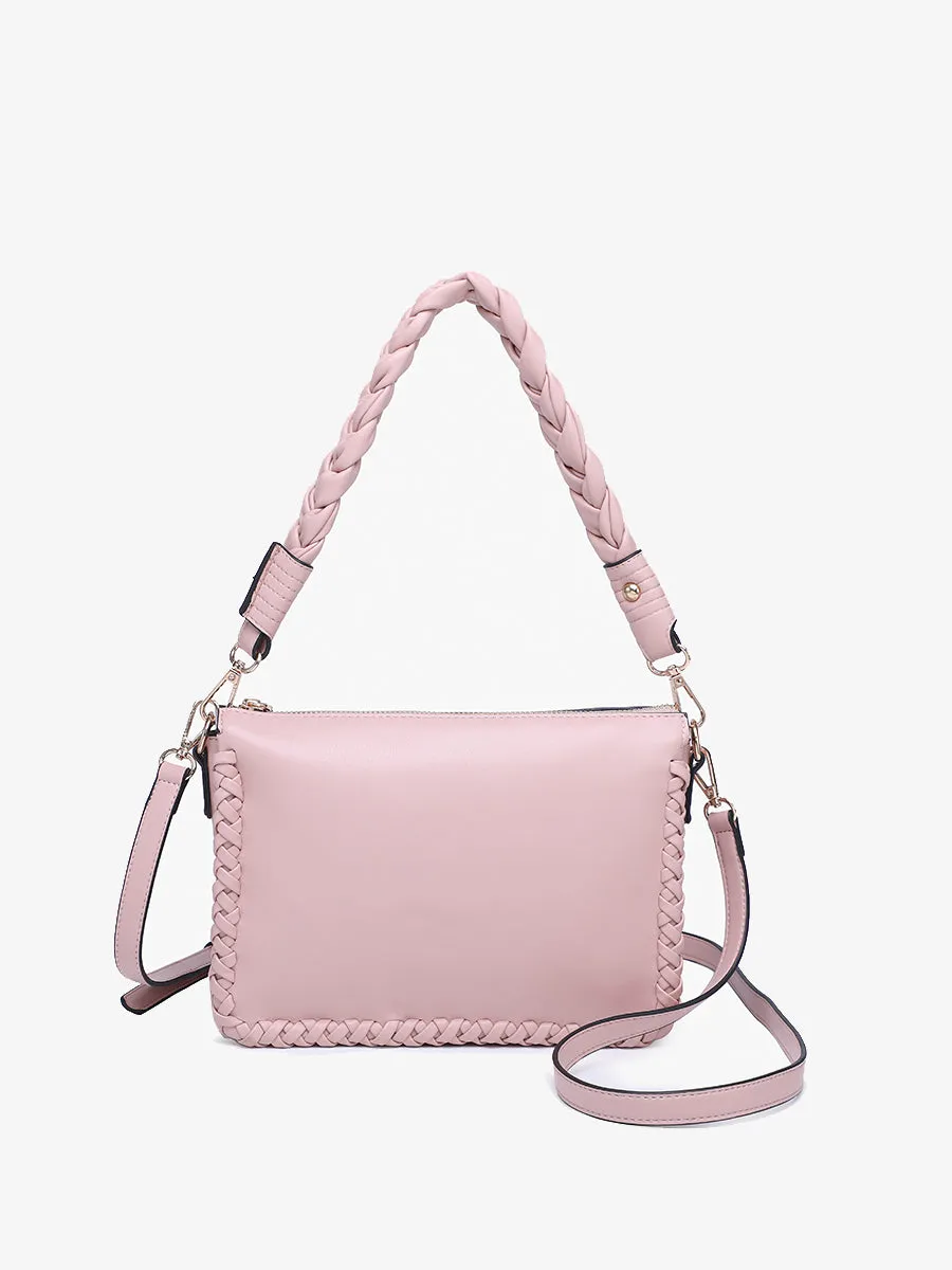Judith Vegan Whipstitch Shoulder Bag