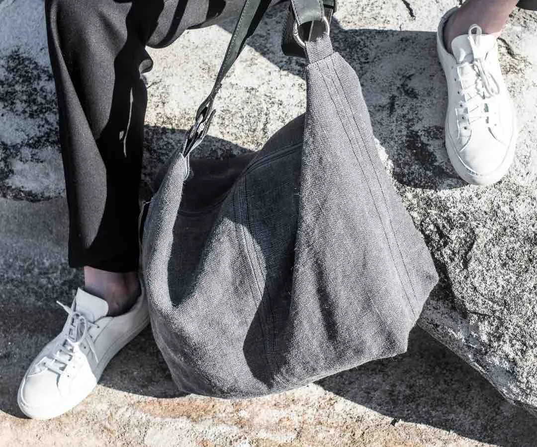 JUJU & CO Urban Jute Slouchy - Dark Grey