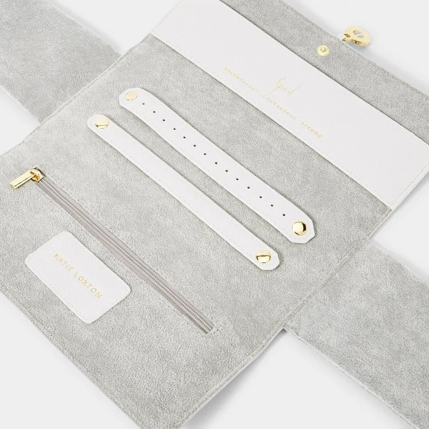 Katie Loxton Birthstone Jewelry Roll - April