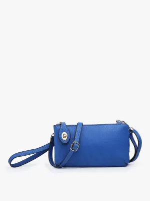 Kendall Crossbody Wristlet Royal Blue
