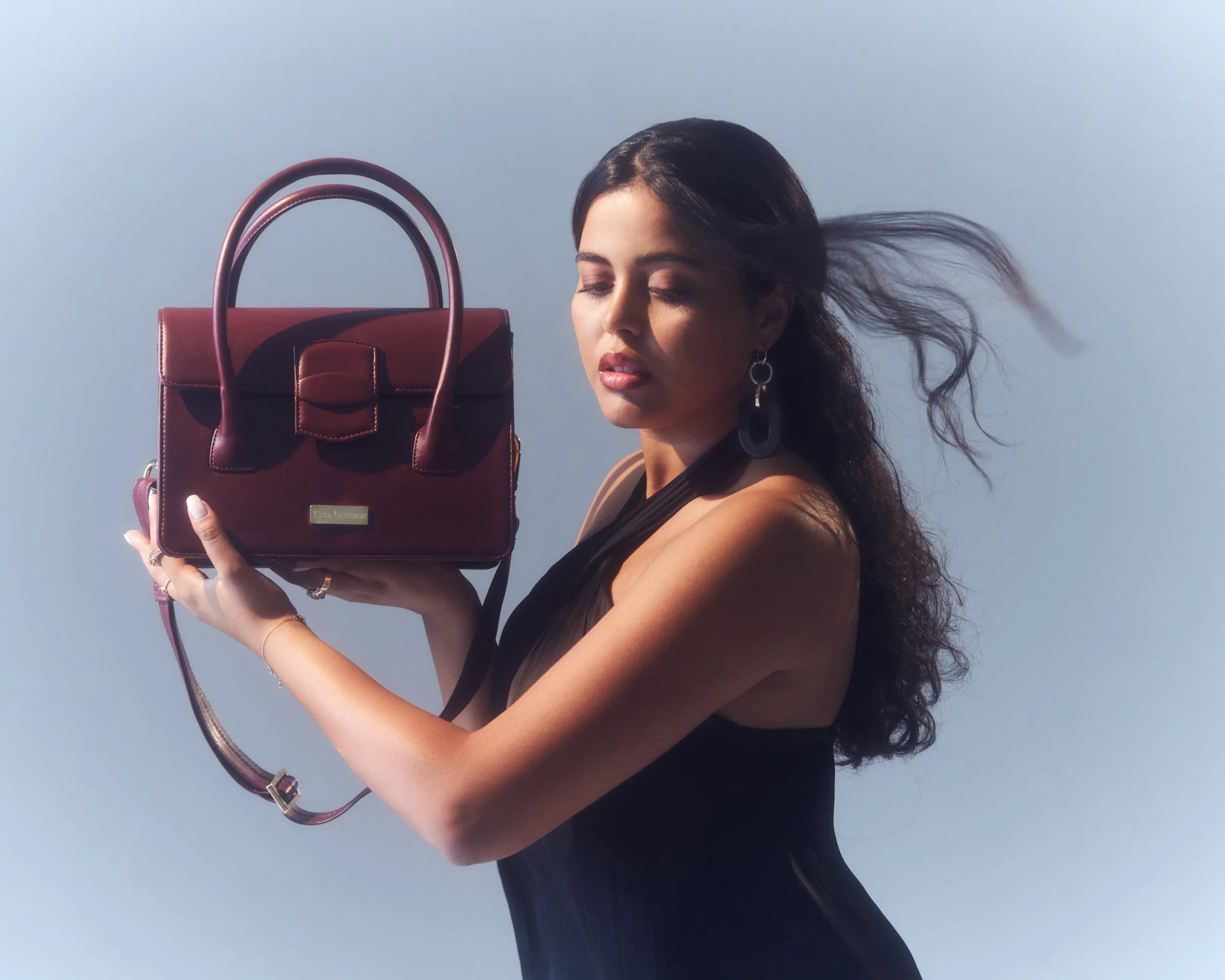 Kensington  Cactus Leather Vegan Bag | Red