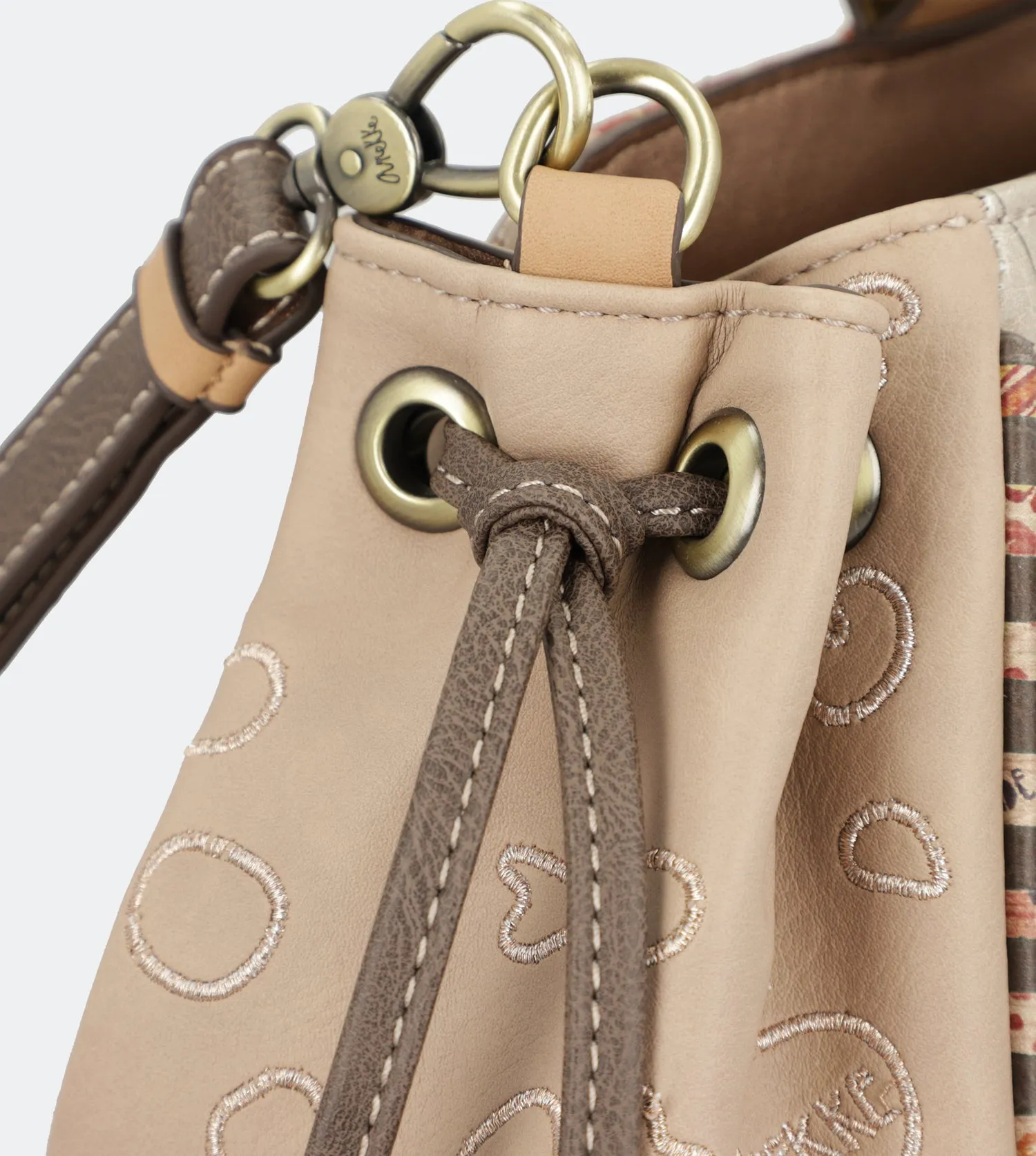 Kenya Bag with bamboo handles