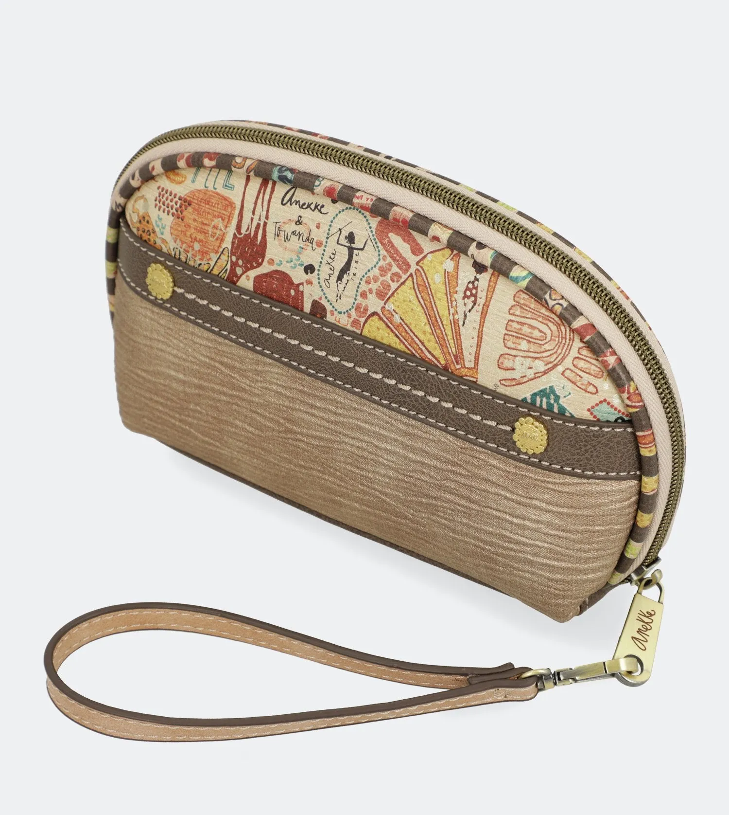 Kenya Collection Wallet with a zip