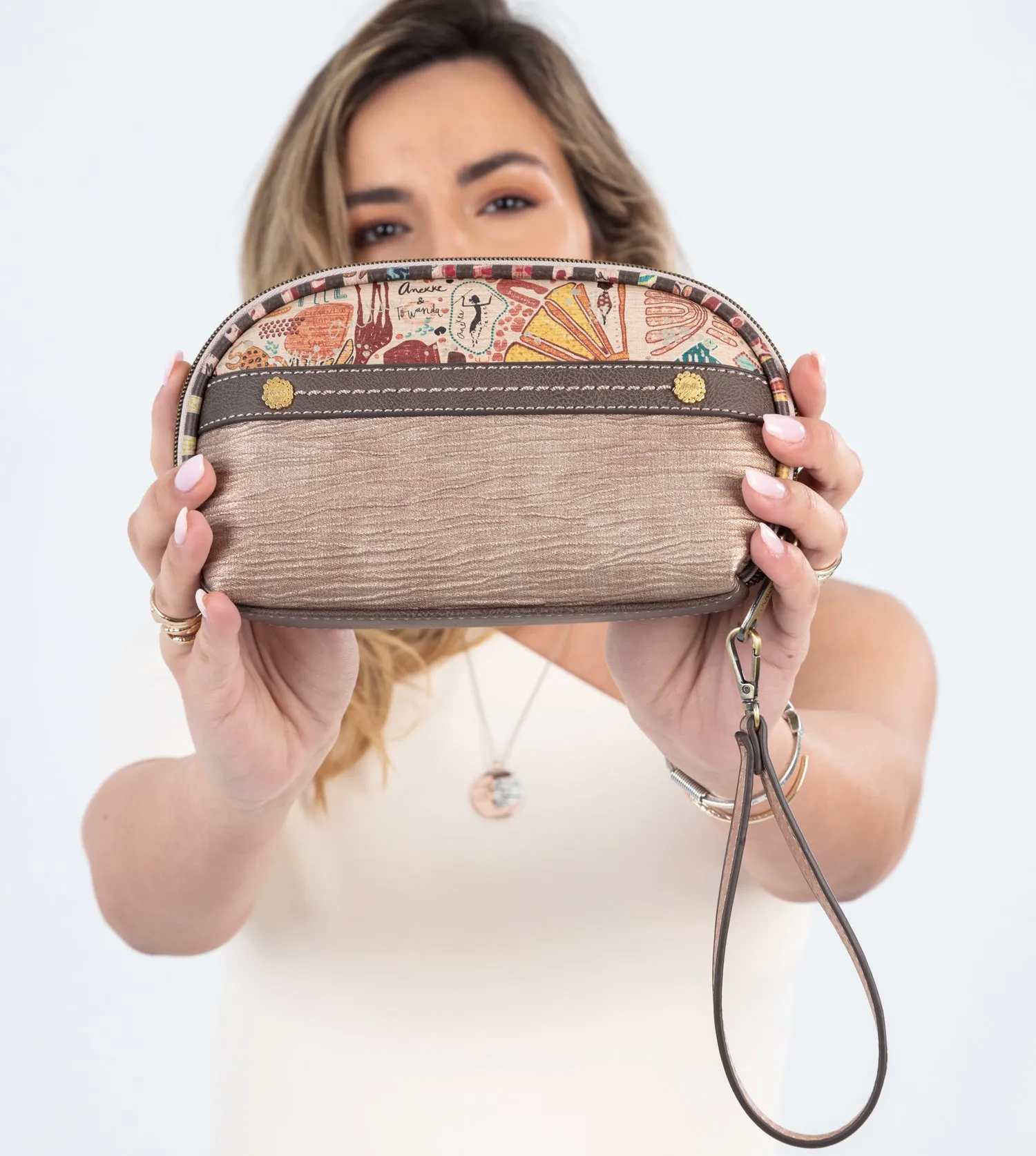 Kenya Collection Wallet with a zip