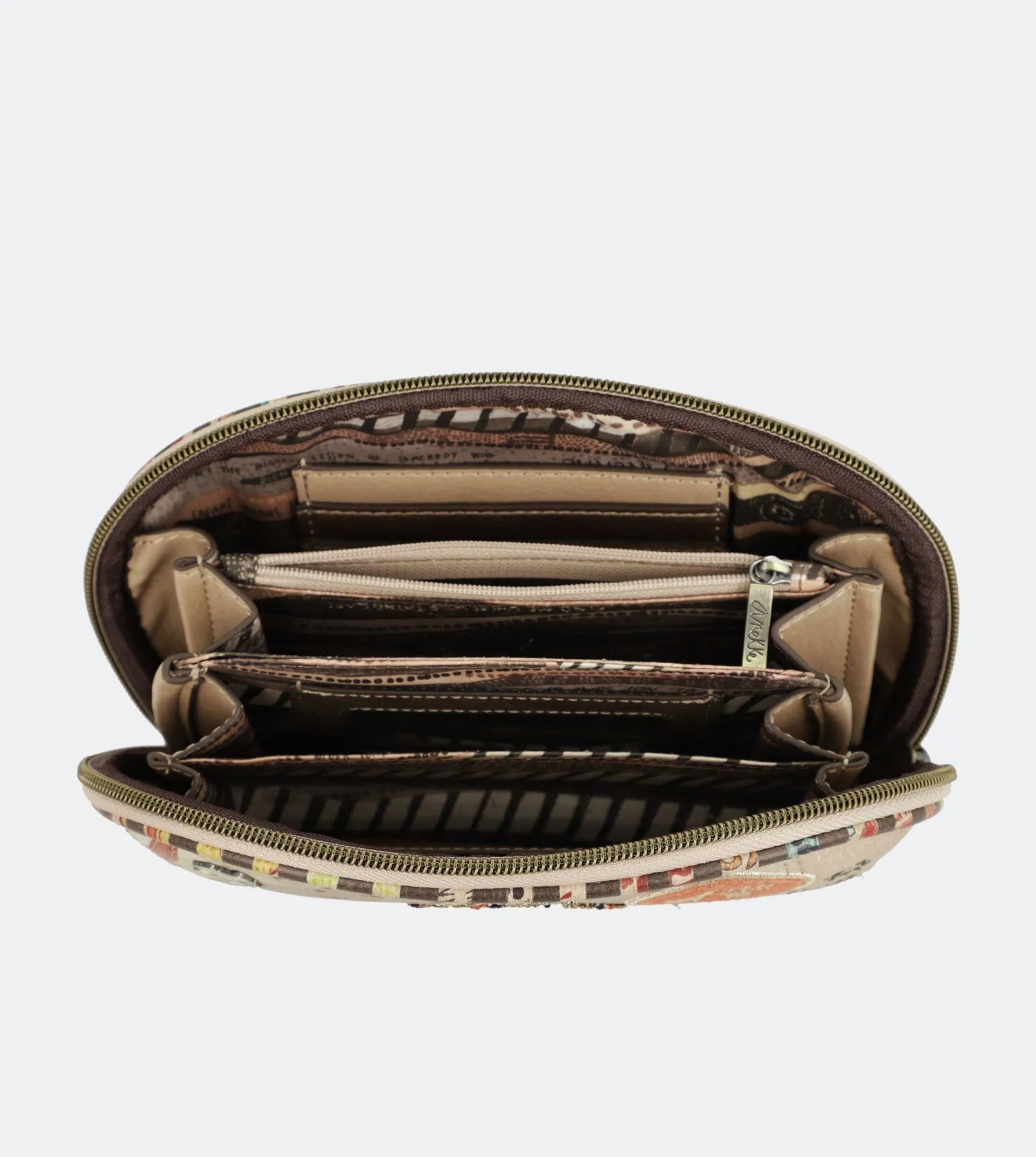 Kenya Collection Wallet with a zip