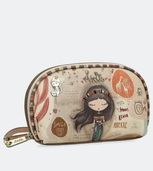 Kenya Collection Wallet with a zip