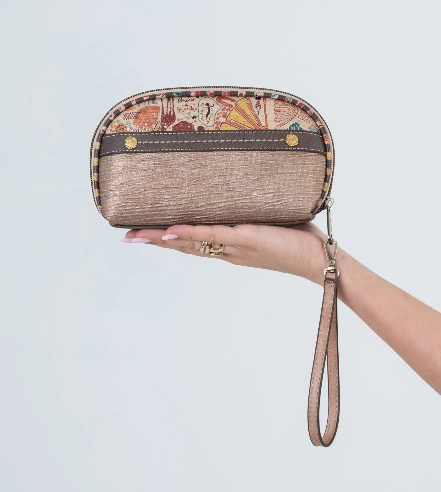 Kenya Collection Wallet with a zip