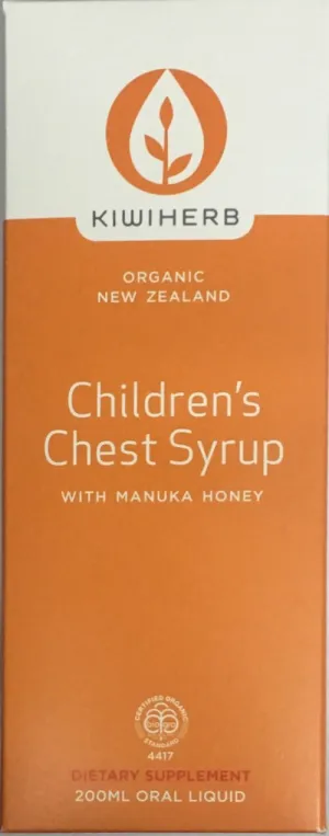 Kiwiherb Children's Chest Syrup 200ml