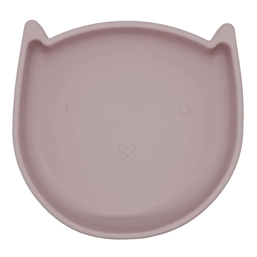 Kushies Silikitty Plate (Rose)