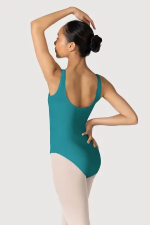 L0828L - Bloch Overture Odetta Sleeveless Pleat Womens Leotard