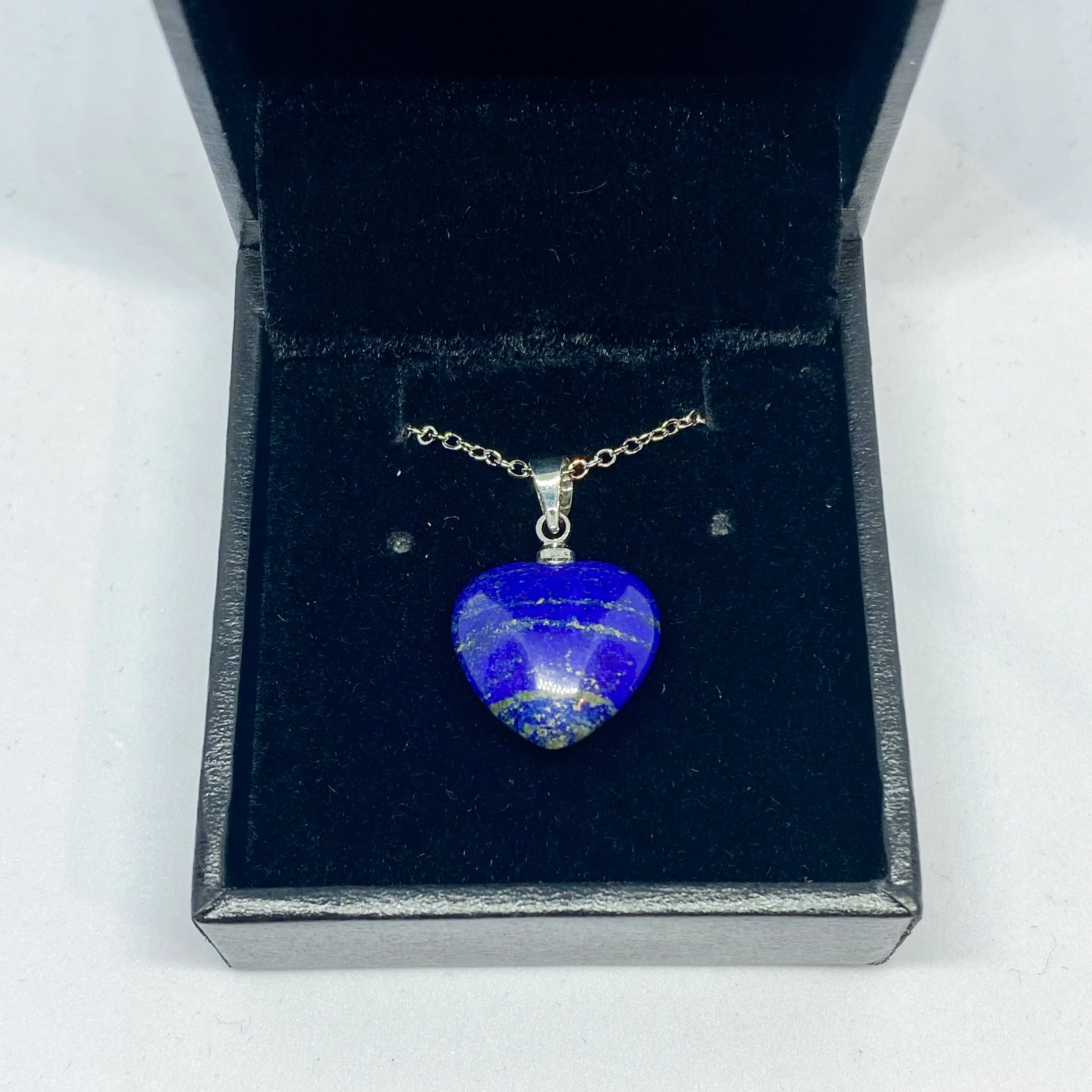 Lapis Lazuli Heart Pendant