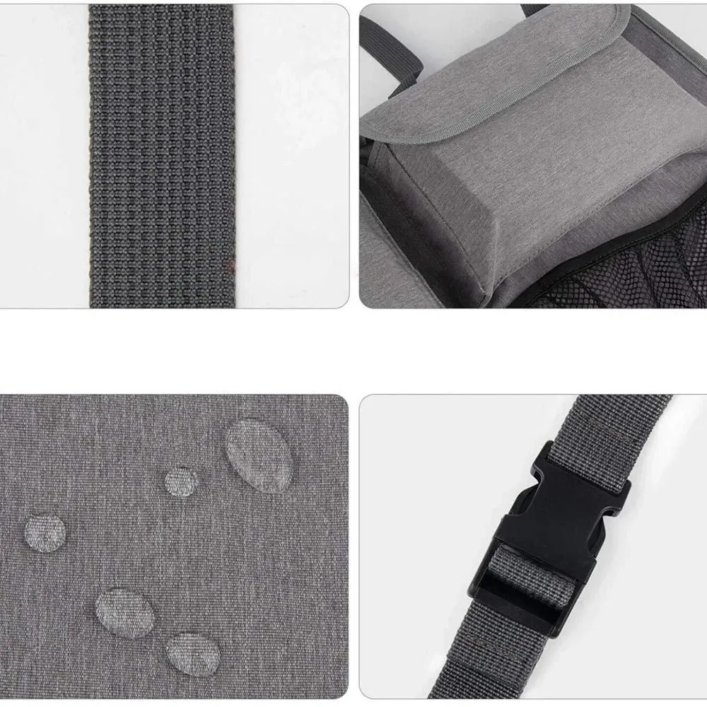 Large-Capacity Car Trunk Organizer Universal Fit Mesh Storage Bag