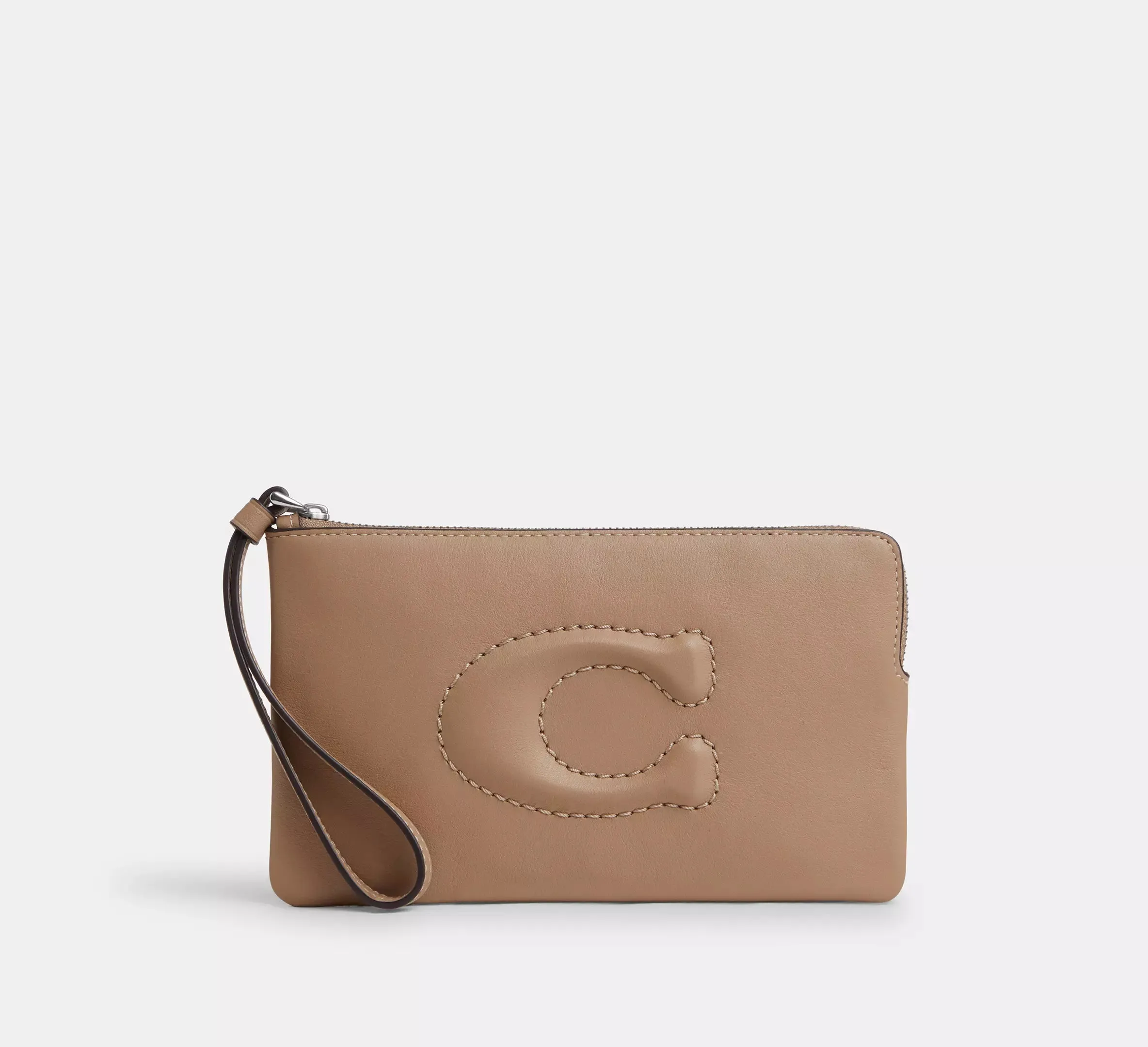 Large Corner Zip Wristlet