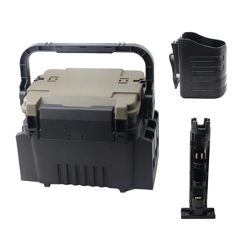 Large Fishing tackle Box Organizer Lure Live Fish Bucket Thickening Storage