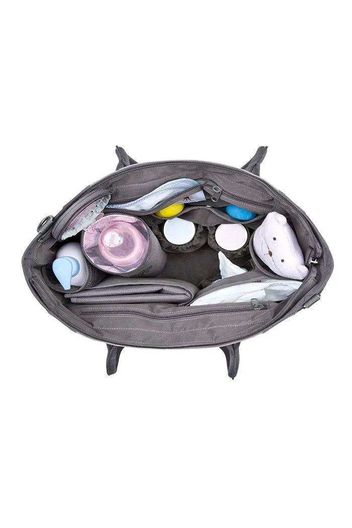 Lassig Buggy Bag-Multimix - Black