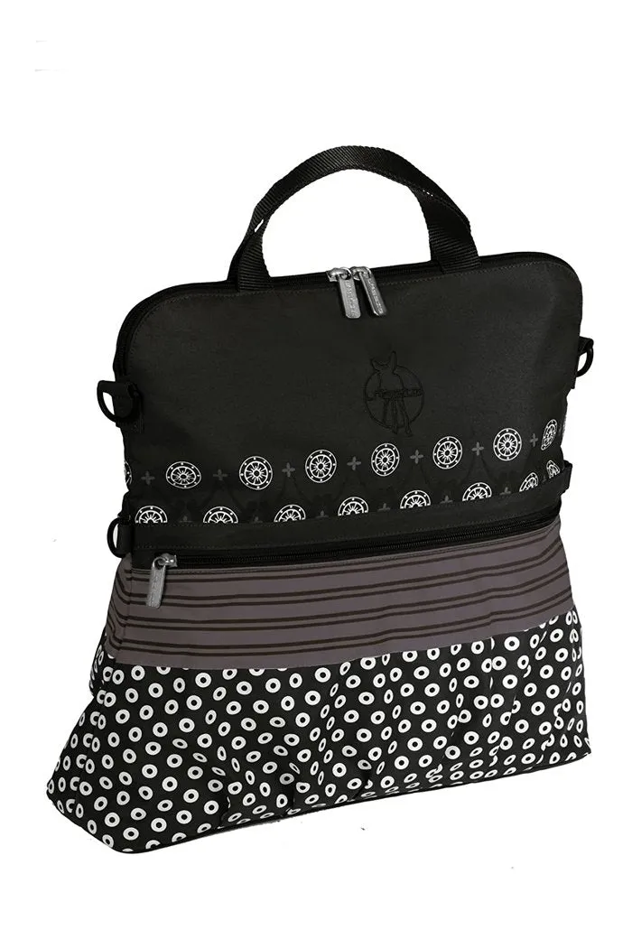 Lassig Buggy Bag-Multimix - Black