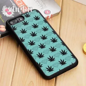 “Leafy Diamonds” iPhone Case