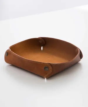 Leather Catchall Tray