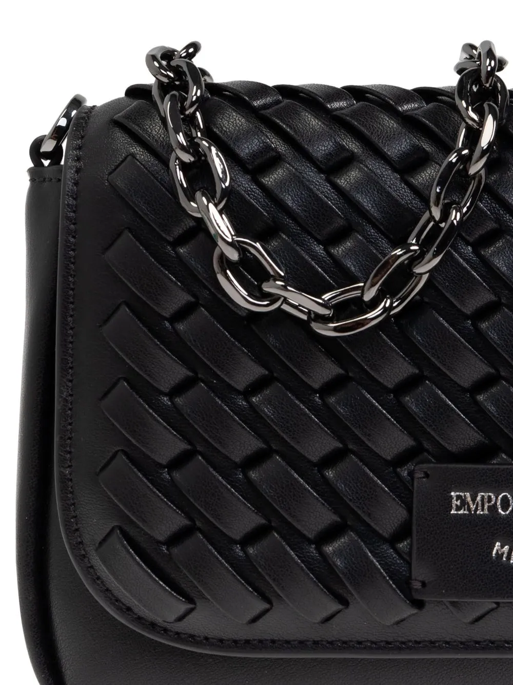 Leather wallet on chain
