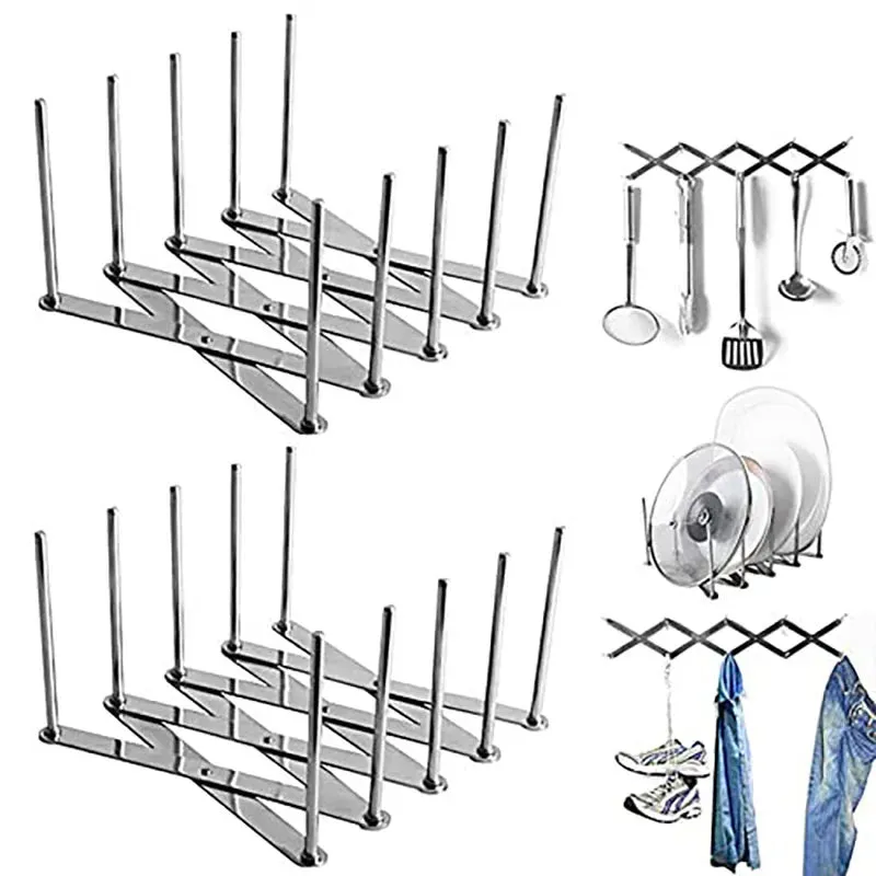 Leeseph Pan Lid Organizer for Cabinet Doors