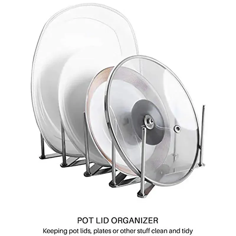 Leeseph Pan Lid Organizer for Cabinet Doors