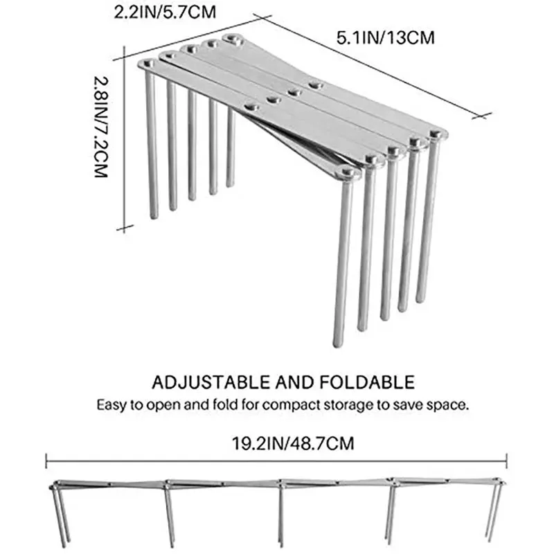 Leeseph Pan Lid Organizer for Cabinet Doors