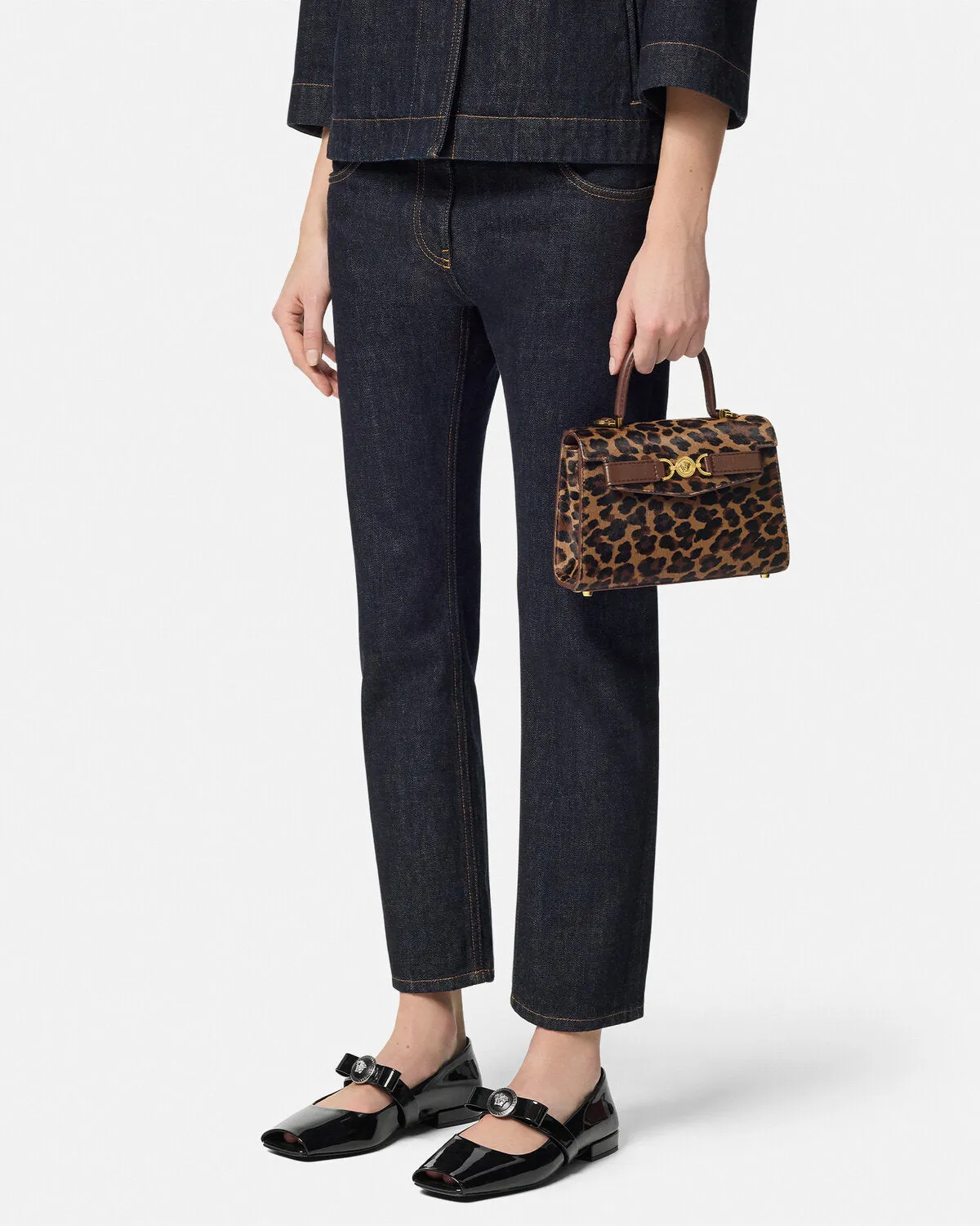 Leopard Medusa '95 Small Handbag