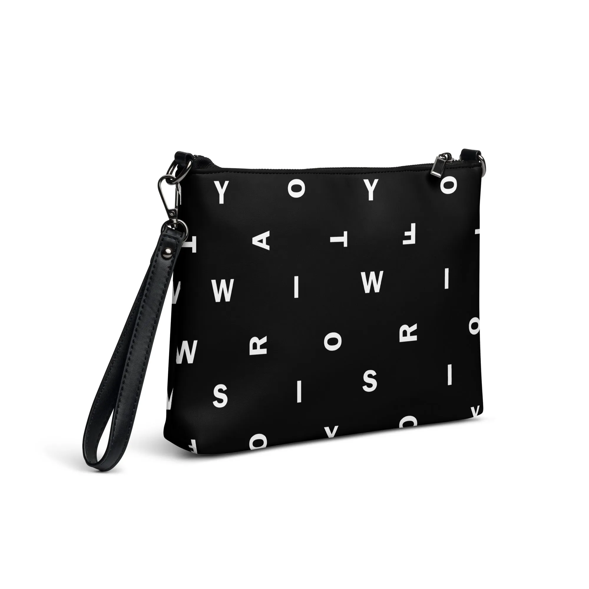 Letter Black - Inspired By Taylor Swift - Sustainably Made Crossbody bag