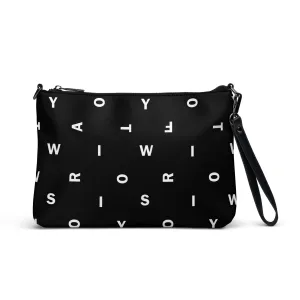 Letter Black - Inspired By Taylor Swift - Sustainably Made Crossbody bag