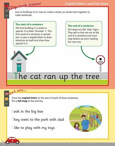 Letterland Grammar Activity Book 1