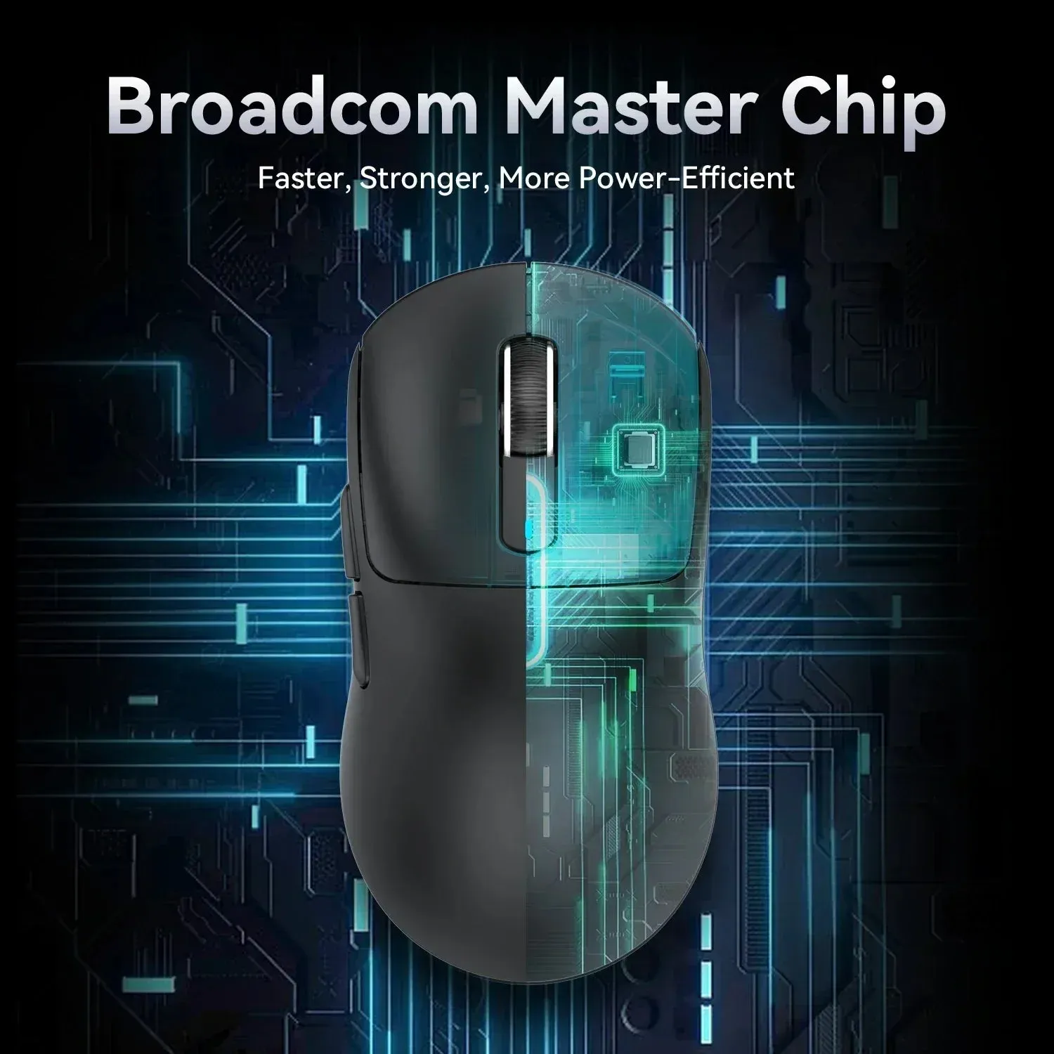 Lightweight Bluetooth Gaming Mouse Tri-Mode 49g