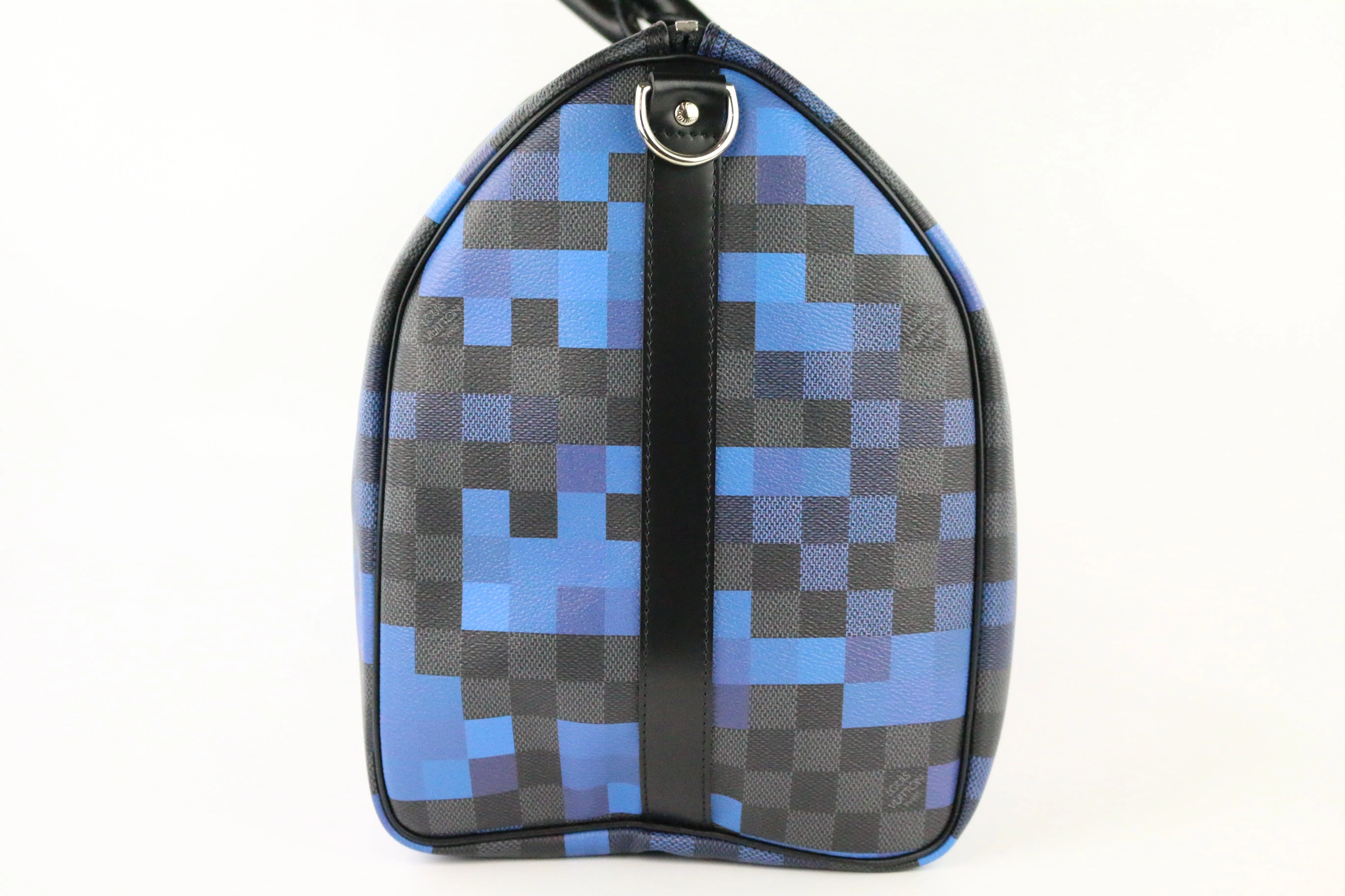 Limited Edition Damier Graphite Pixel Bandouliere Keepall 50