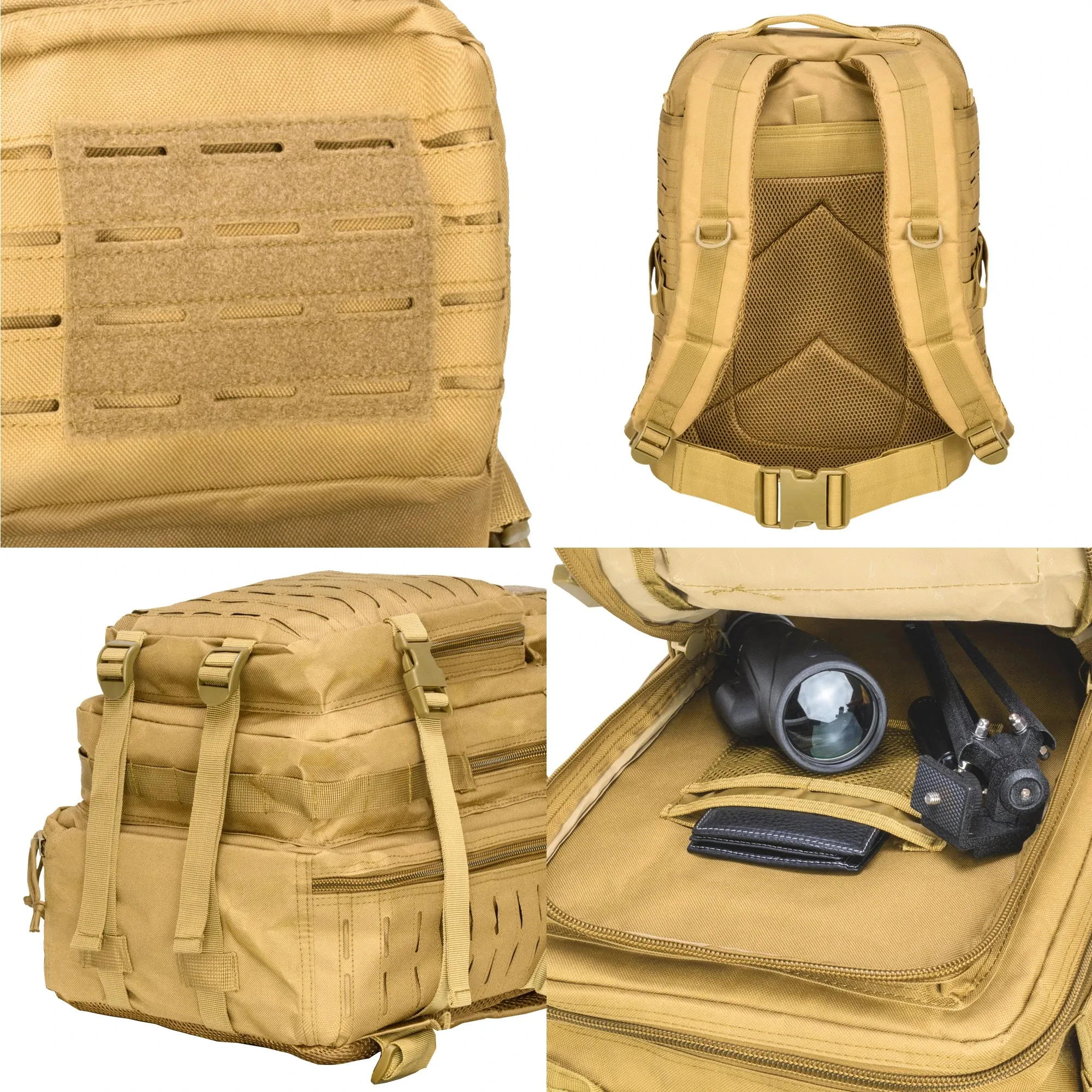 Loaded Gear GX-700 Large Tactical Backpack with MOLLE | Dark Earth | BI14088