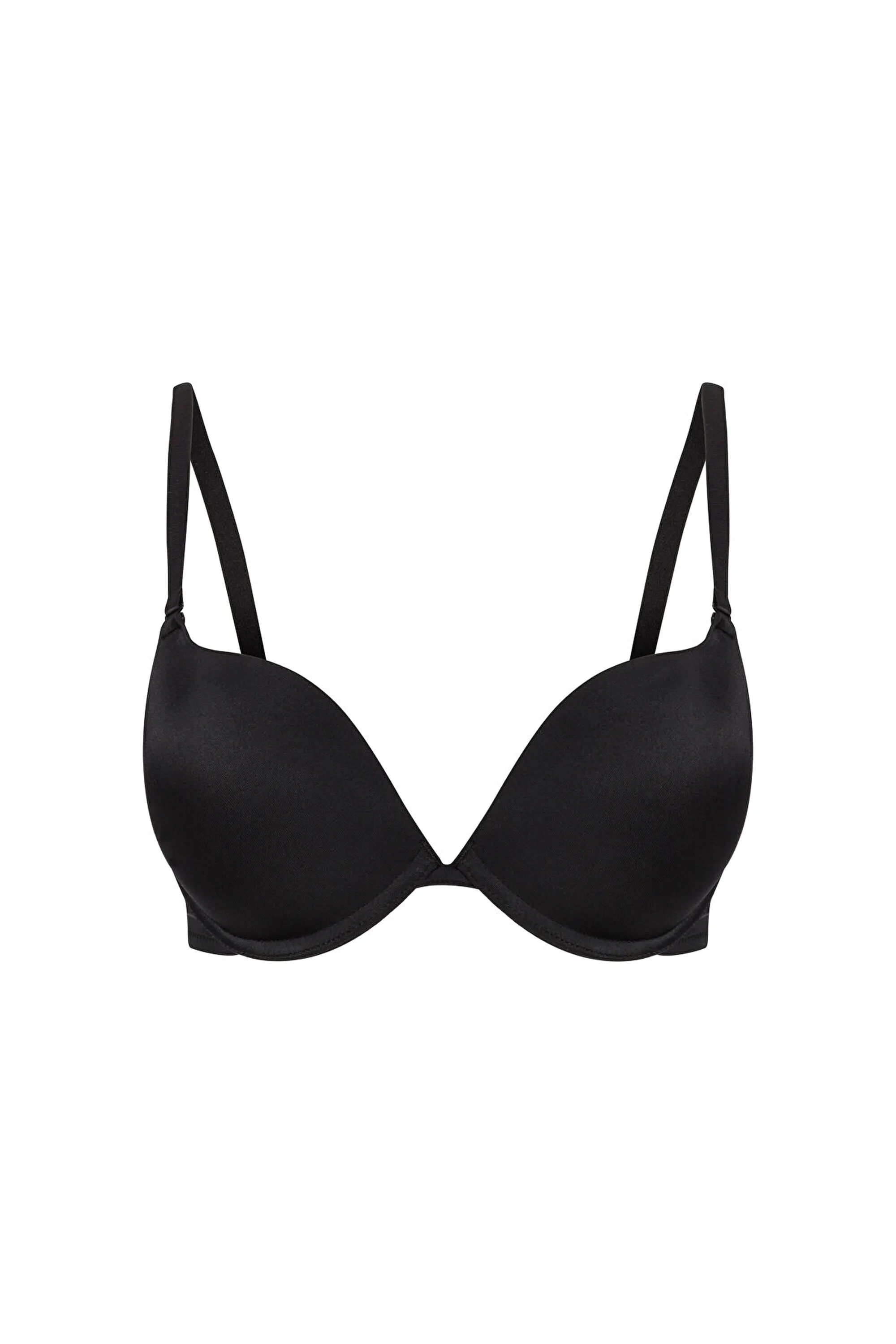 Lol Up Push Up Underwire Black Bra