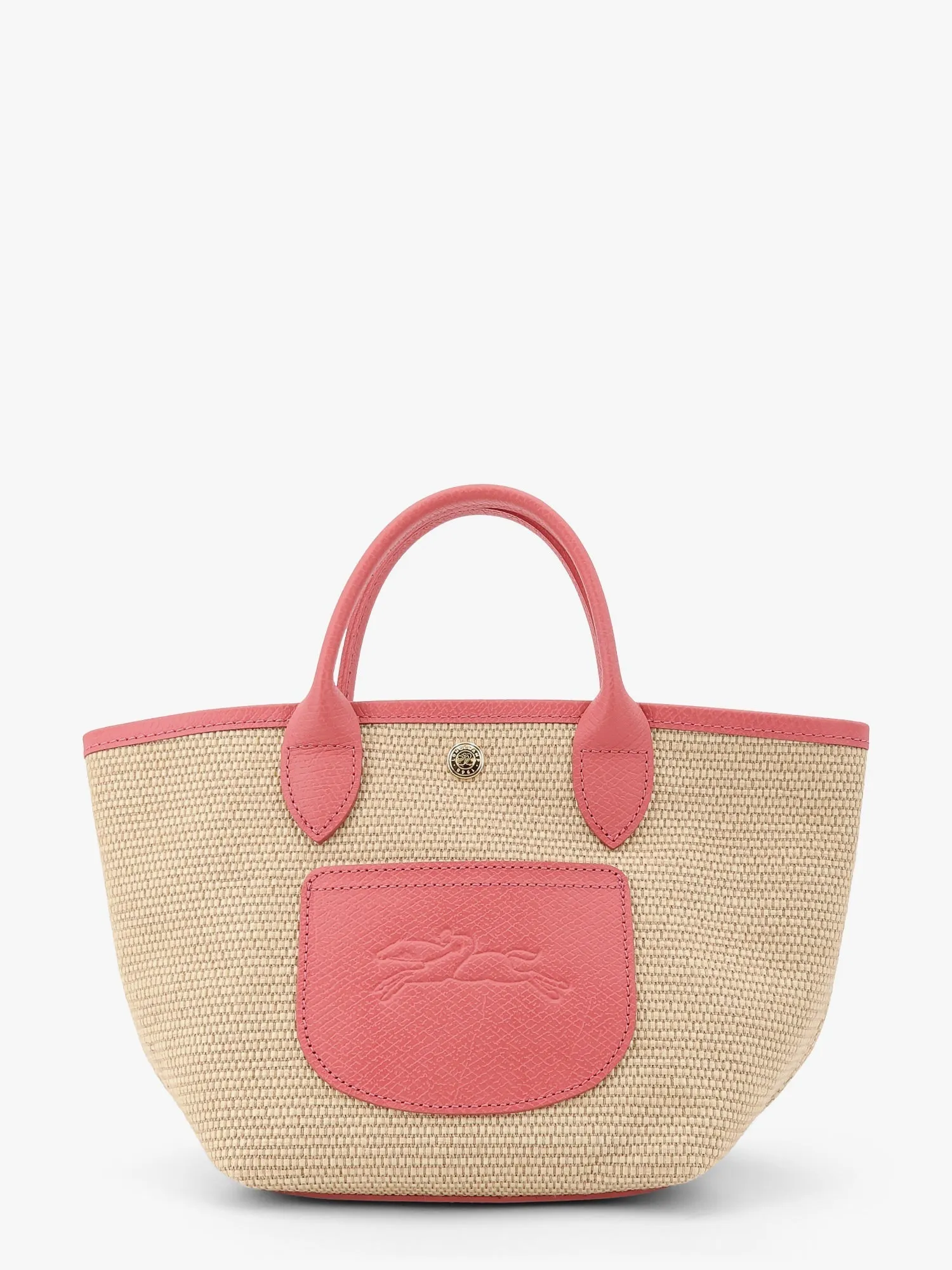 Longchamp Paris Le Panet Pliage Rafia Shoulder Bag