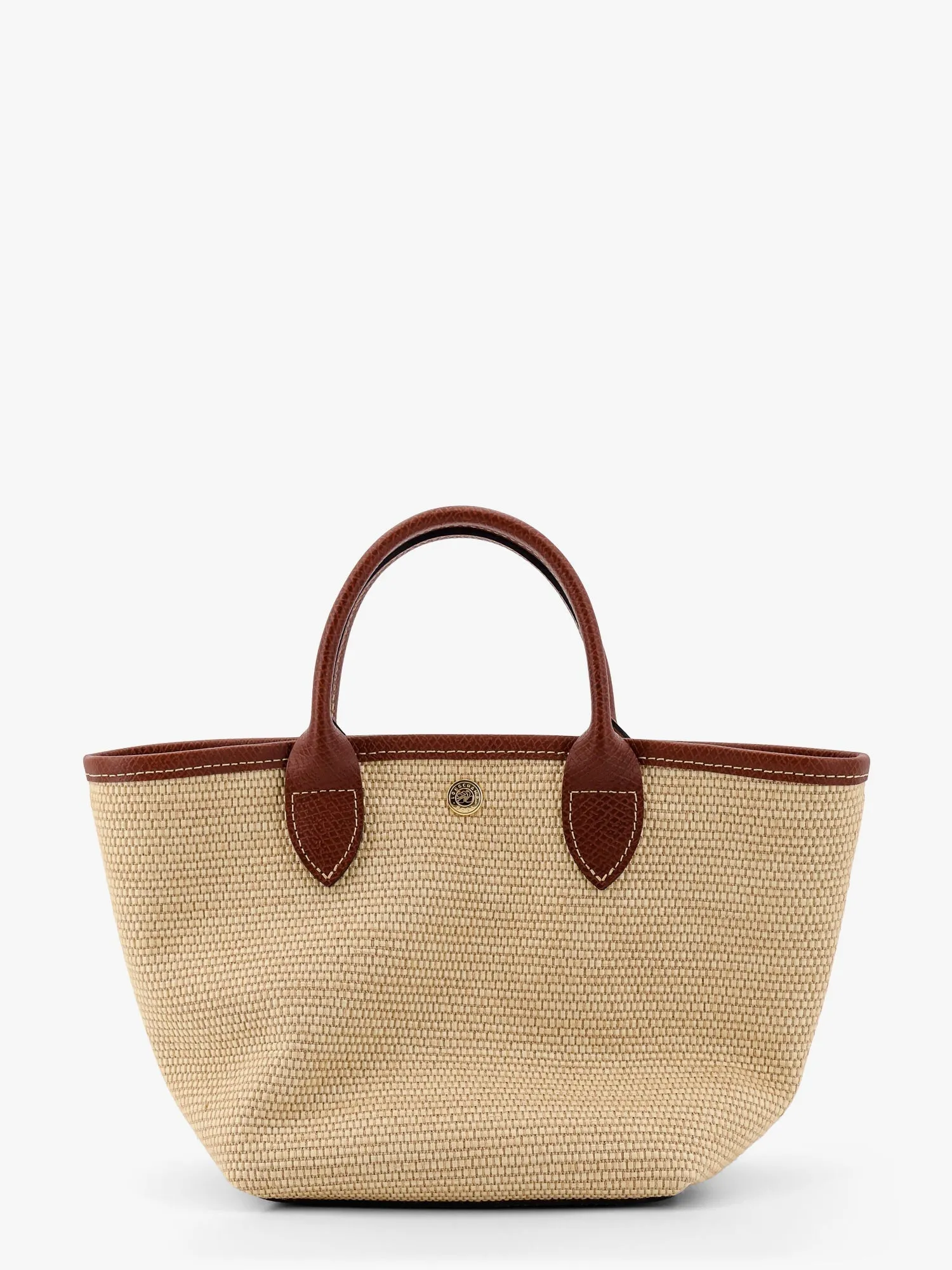 Longchamp Paris Le Panet Pliage Rafia Shoulder Bag