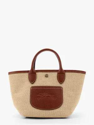 Longchamp Paris Le Panet Pliage Rafia Shoulder Bag