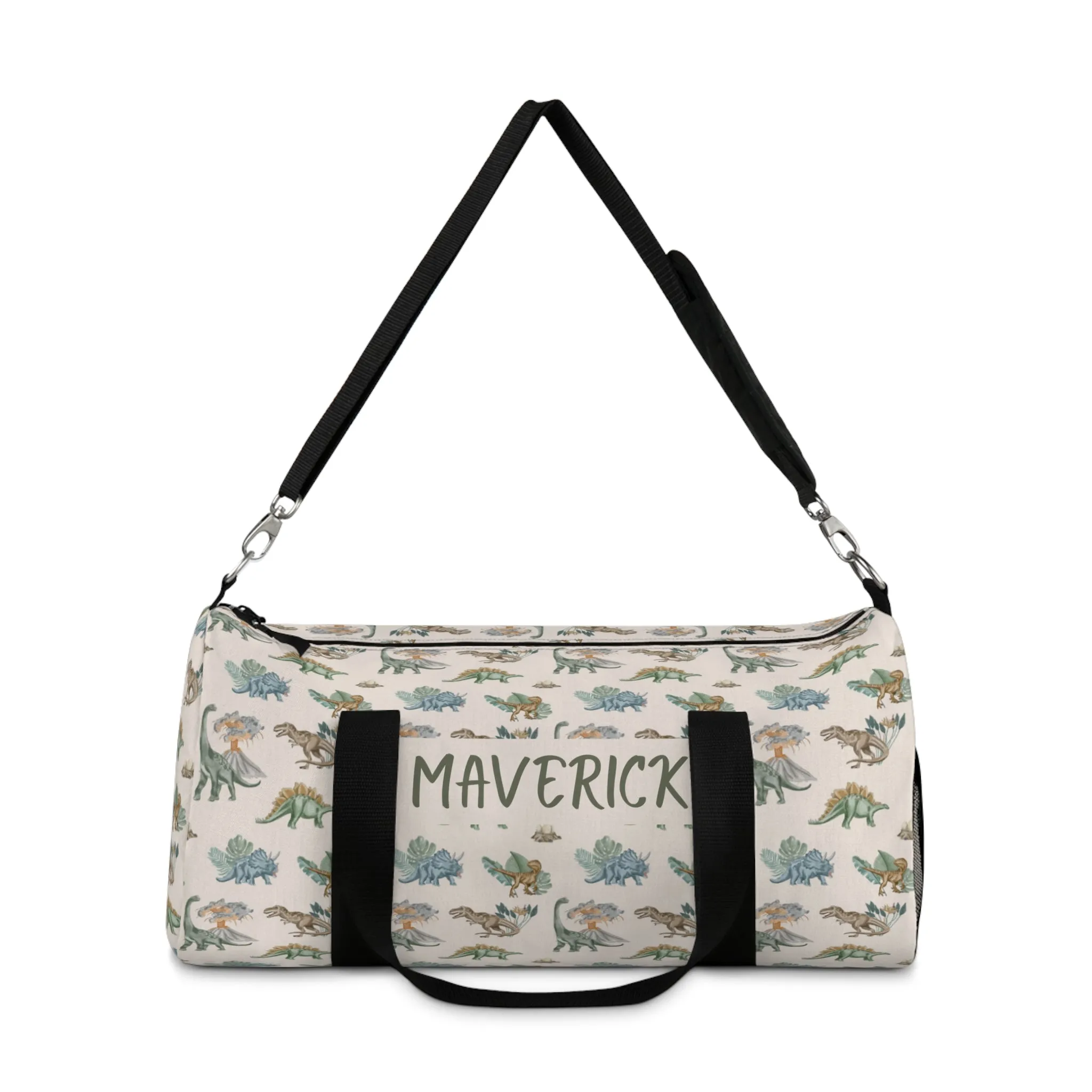 Lost World Duffel Bag (INCLUDE CUSTOM NAME & FONT OPTION IN NOTES AT CHECKOUT)