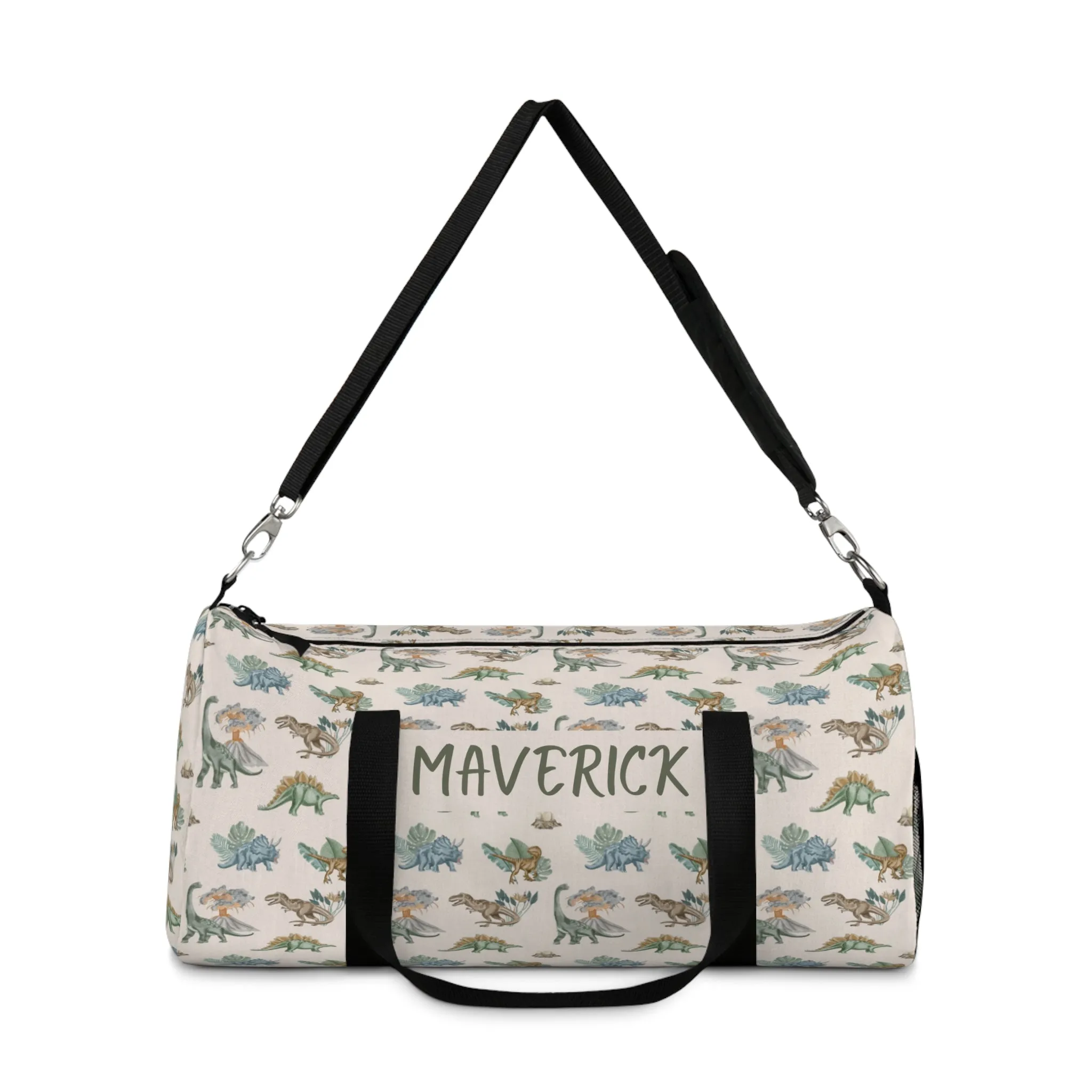 Lost World Duffel Bag (INCLUDE CUSTOM NAME & FONT OPTION IN NOTES AT CHECKOUT)