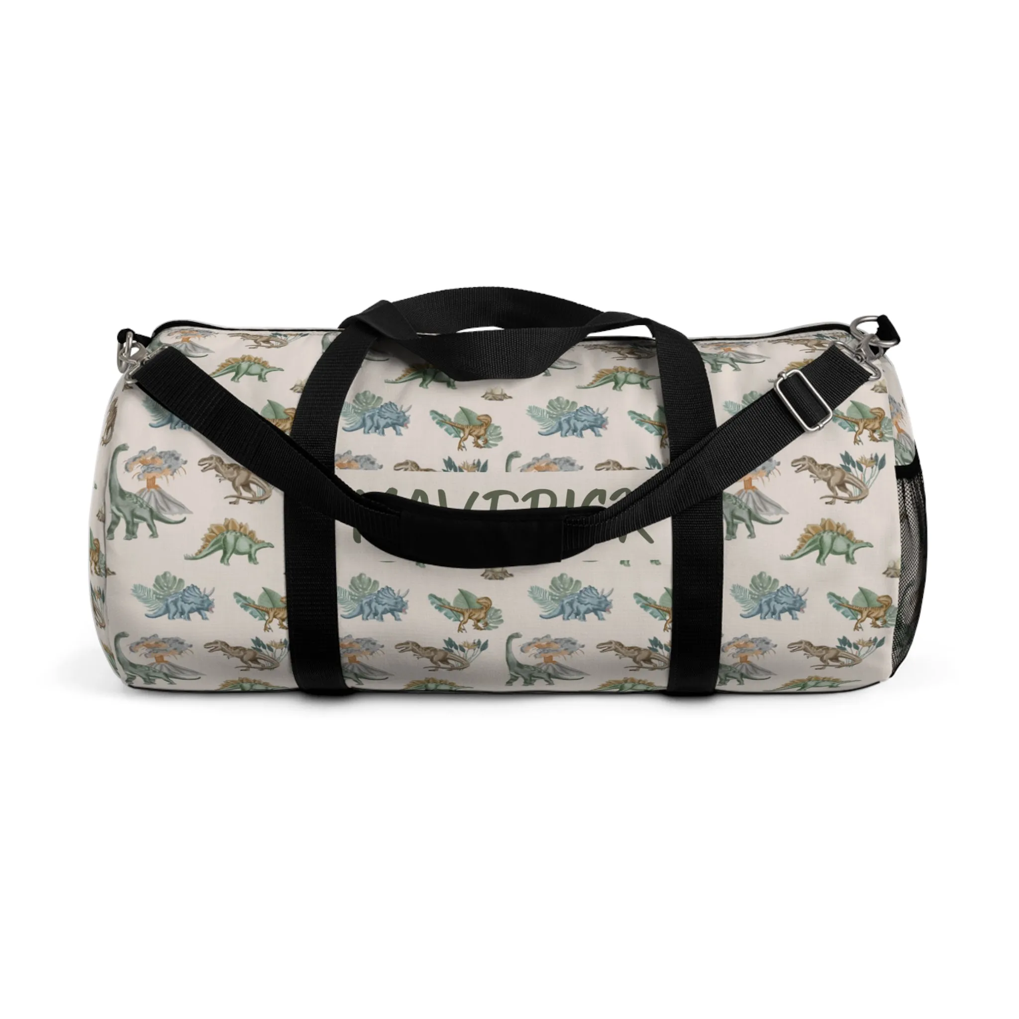 Lost World Duffel Bag (INCLUDE CUSTOM NAME & FONT OPTION IN NOTES AT CHECKOUT)