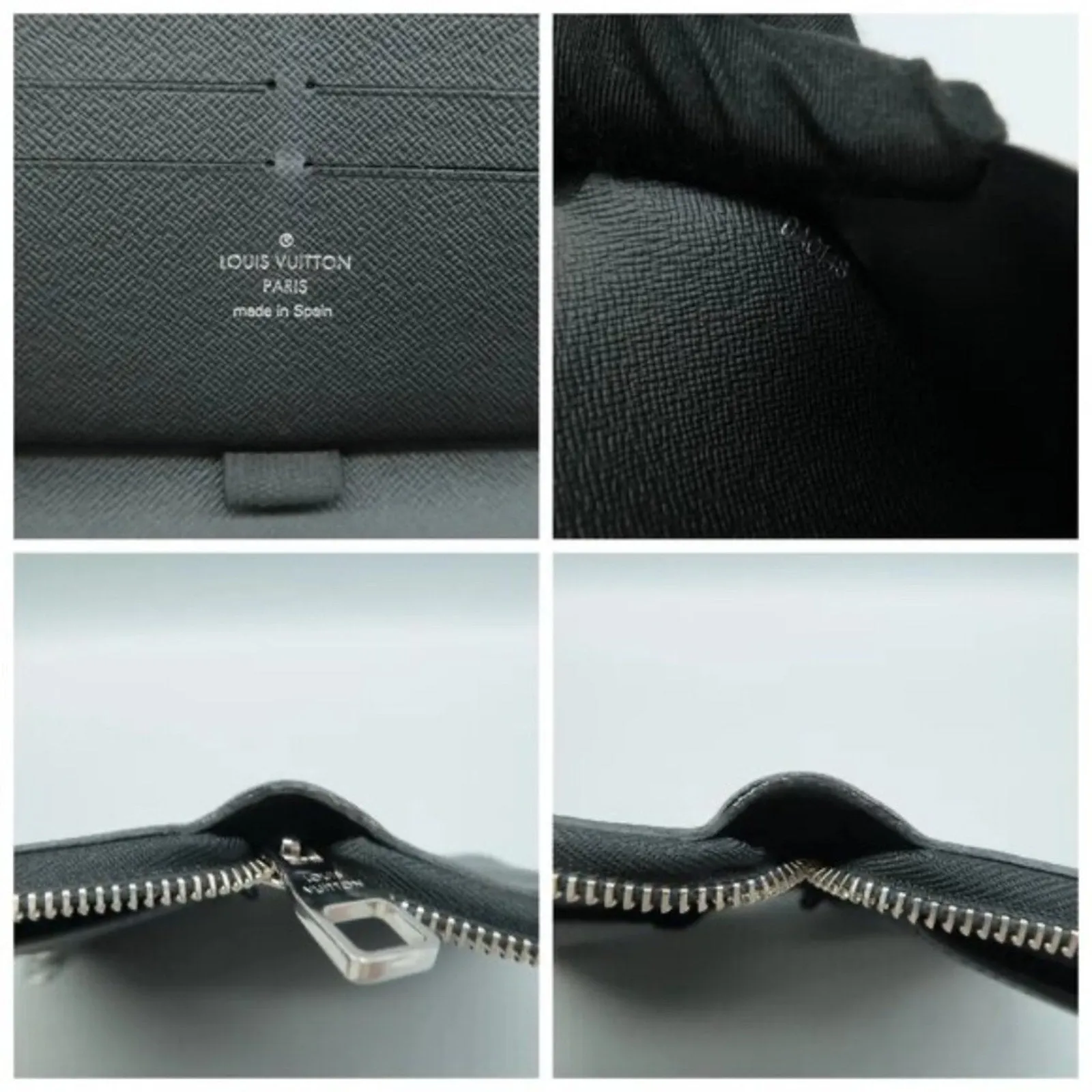 Louis Vuitton Black Damier Graphite Canvas Clutch Bag