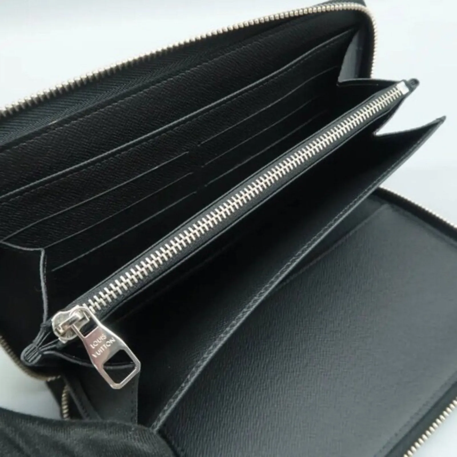 Louis Vuitton Black Damier Graphite Canvas Clutch Bag