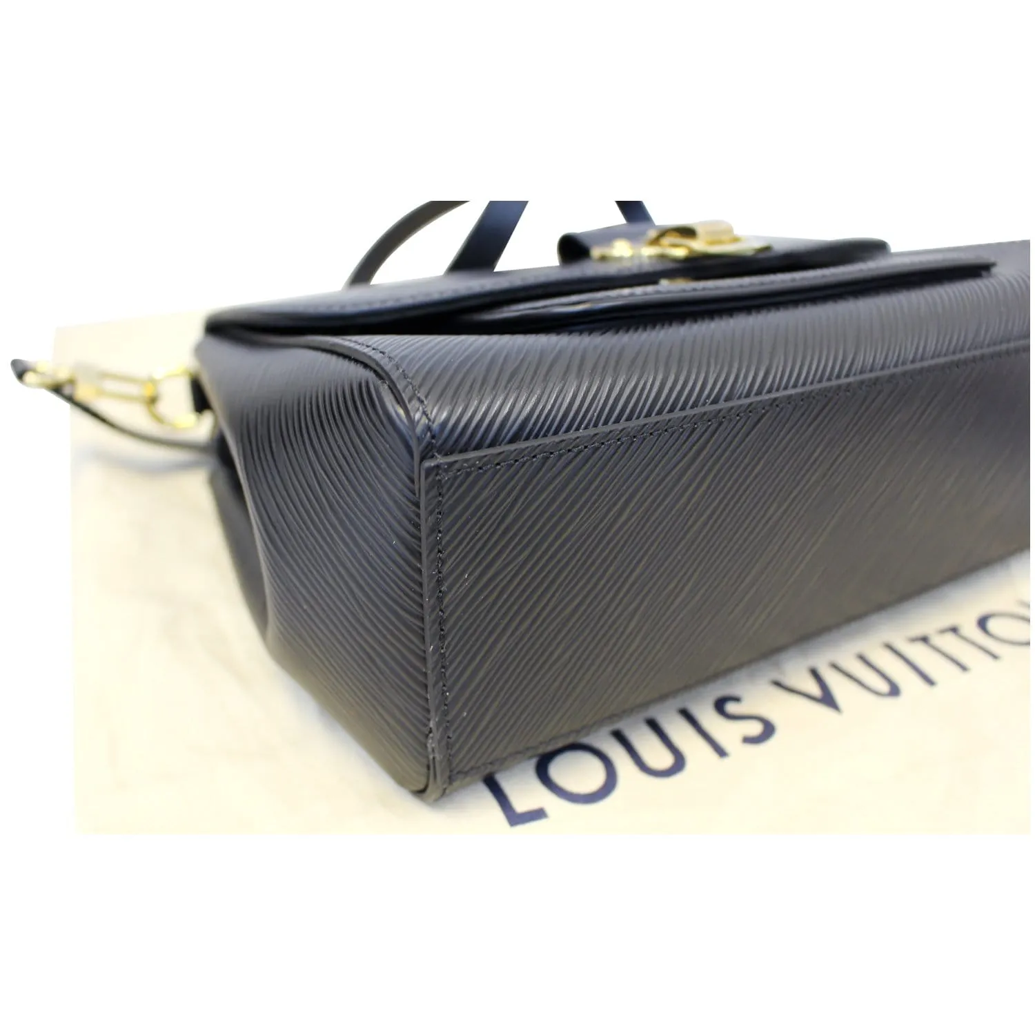 LOUIS VUITTON Boccador Epi Leather Black Shoulder Crossbody Bag