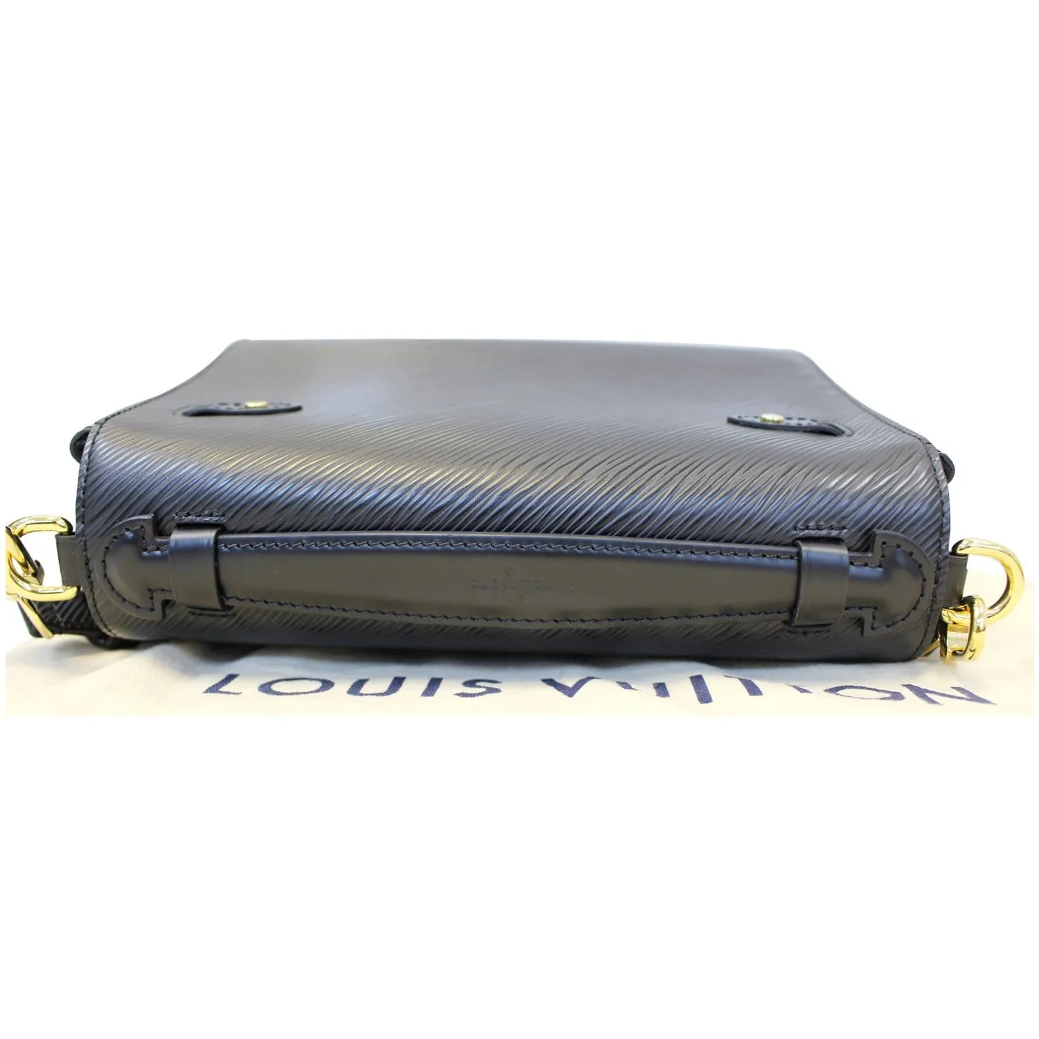 LOUIS VUITTON Boccador Epi Leather Black Shoulder Crossbody Bag