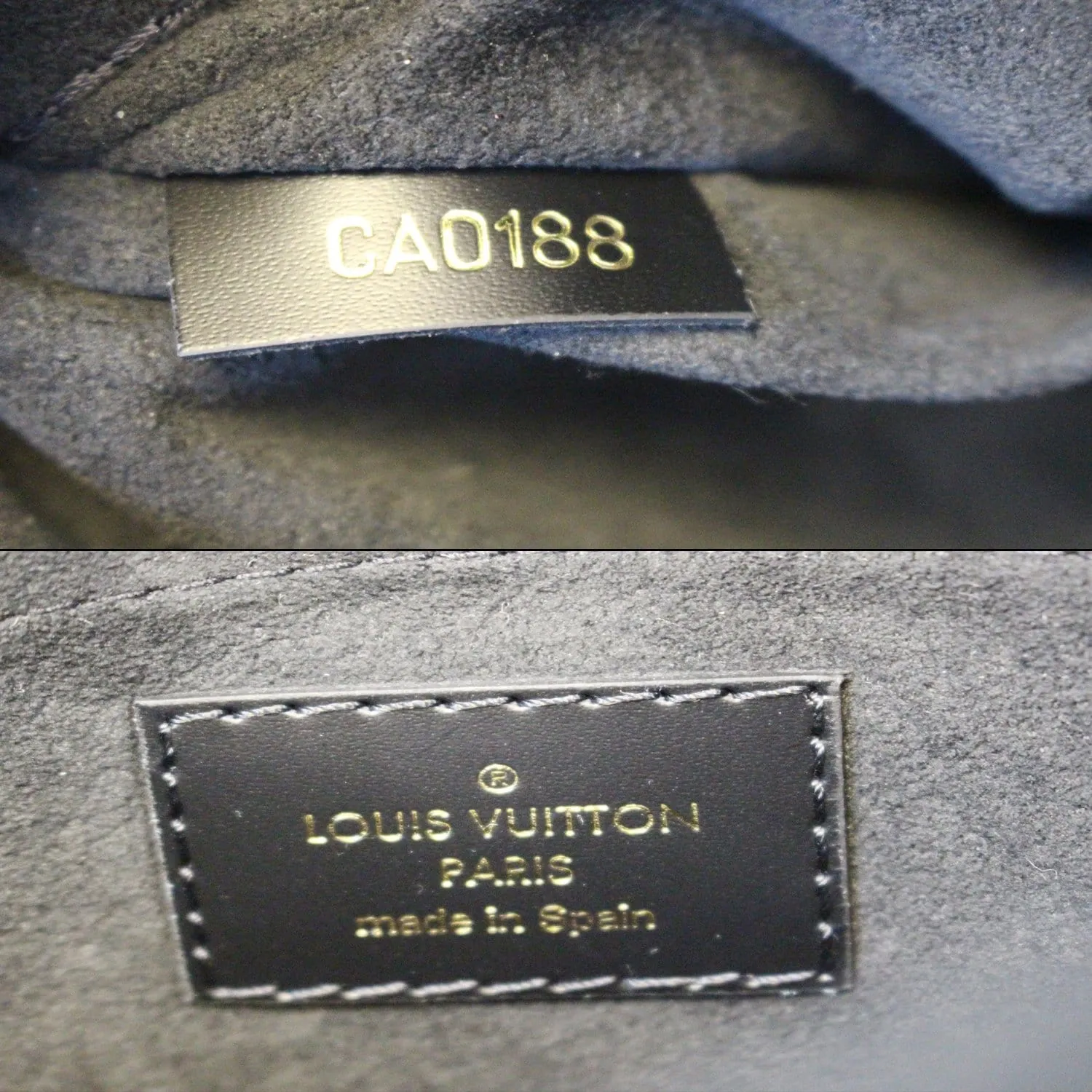 LOUIS VUITTON Boccador Epi Leather Black Shoulder Crossbody Bag