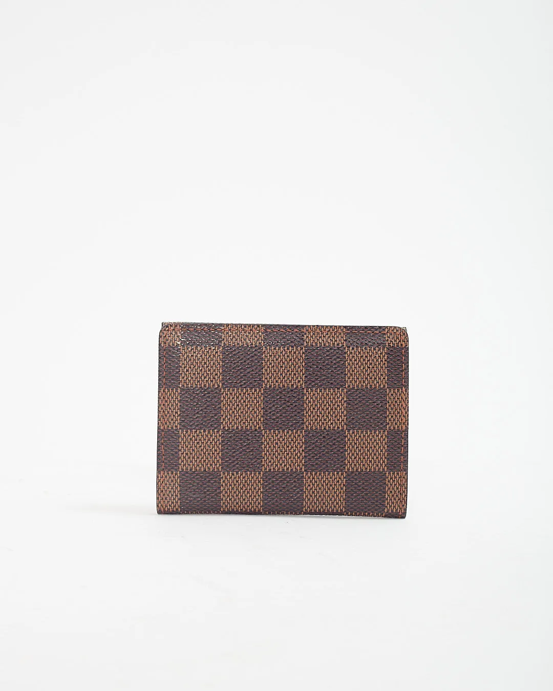 Louis Vuitton Damier Ebene Coated Canvas Coin Card Case