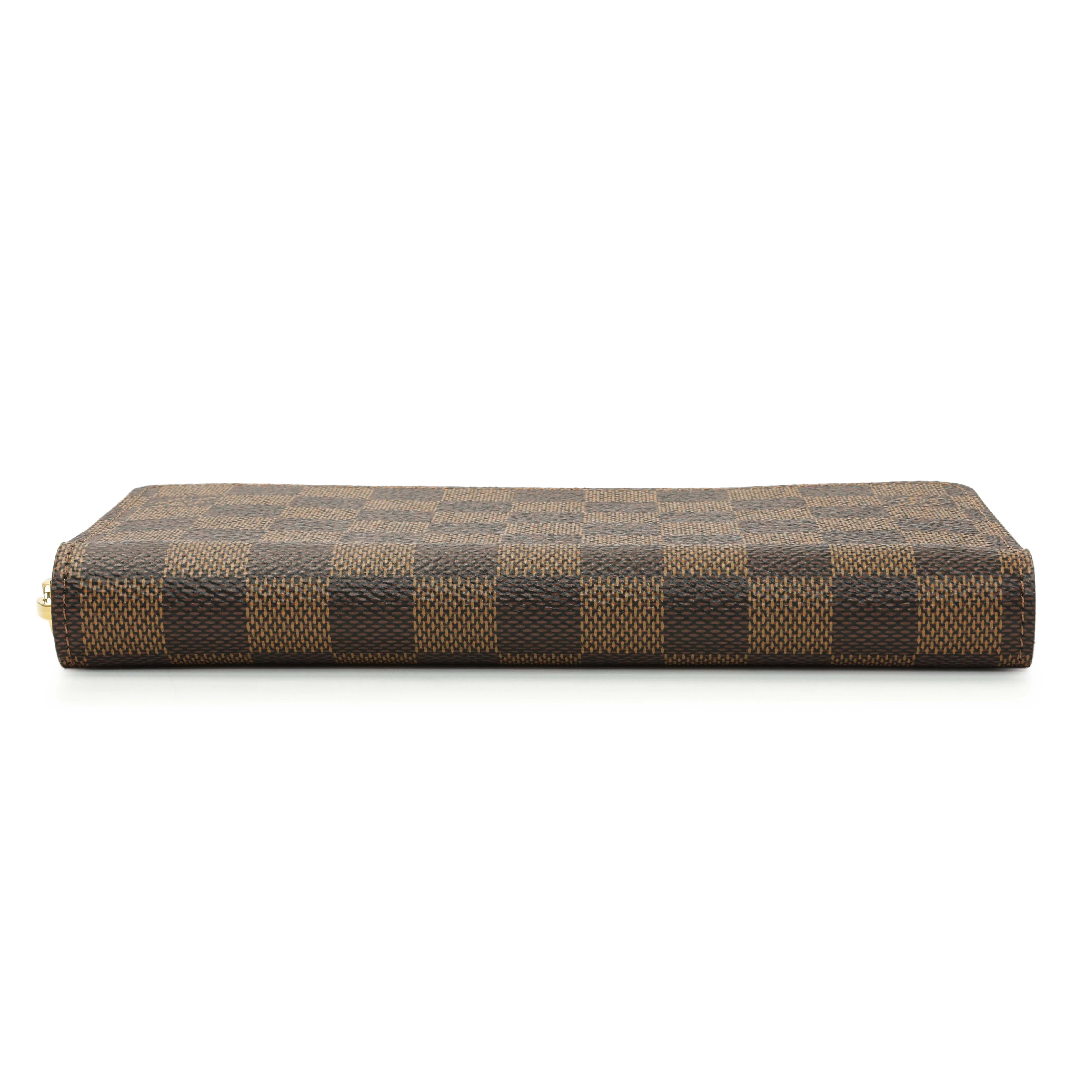 Louis Vuitton Damier Ebene Zippy Wallet