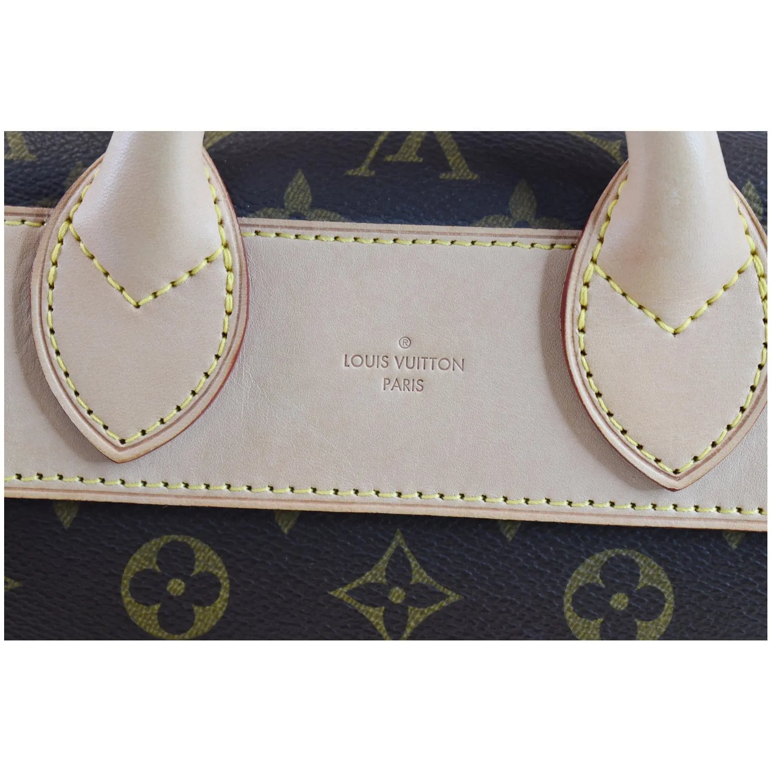 LOUIS VUITTON Eden PM Monogram Canvas Shoulder Bag Brown