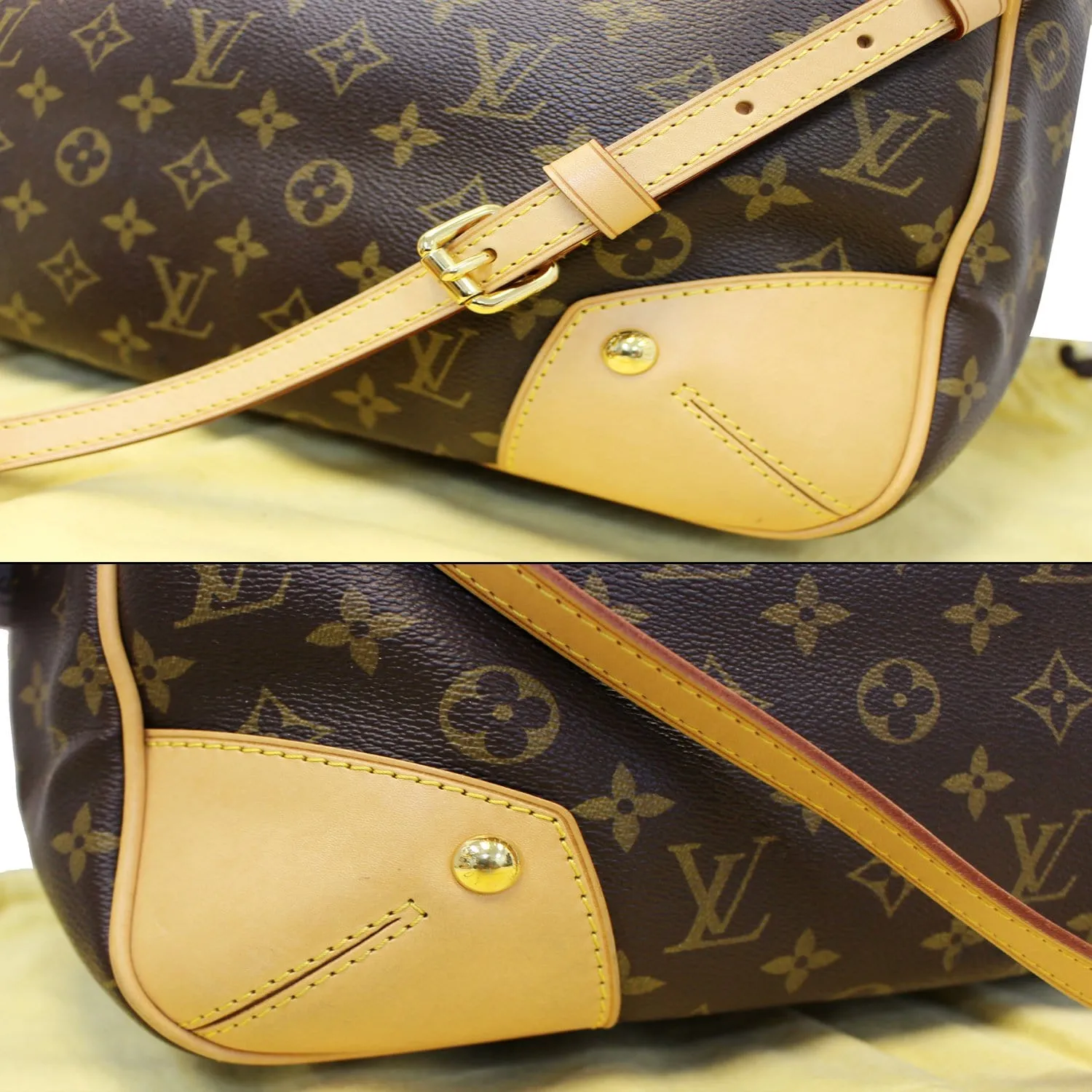 LOUIS VUITTON Estrela MM Monogram Canvas Shoulder Bag